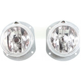 Fits Mercedes-Benz ML350 Fog Light Assembly 2006 07 08 09 10 2011 Pair Driver and Passenger Side w/Bulbs For MB2590100 (PLX-M1-339-2004N-AQ)