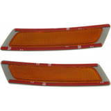 CarLights360: For BMW 528i Side Marker Light 2011 2012 2013 Pair Driver and Passenger Side | DOT Certified | BM1084100 + BM1085100 (PLX-M1-343-1417L-UF-CL360A1)