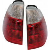 CarLights360: For BMW X5 Tail Light 2004 2005 2006 Pair Driver and Passenger Side | BM2800118 + BM2801118 (PLX-M1-343-1904L-AS-CR-CL360A1)