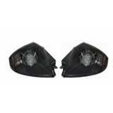 For Mitsubishi Eclipse Coupe 2006-2012 Tail Light Assembly Unit Black Bezel(W/LED) Driver and Passenger Side (CLX-M1-313-1923P-WS2)