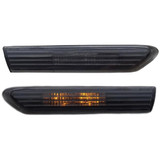 Compatible With 2004-2008 Acura TL Front Side Marker Light LED Smoke Lens (Driver and Passenger Side) (CLX-M1-316-1413PXA-S)