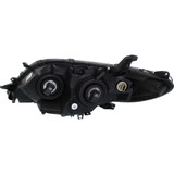 CarLights360: For 2011 2012 2013 2014 TOYOTA SIENNA Head Light Assembly Passenger Side w/Bulbs (Black Housing) - (CAPA Certified) Replacement for TO2503207 (CLX-M1-311-11C2R-AC2-CL360A1)