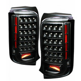 Xtune For Scion Xb 2008-2010 Tail Lights Pair LED Black ALT-ON-TSXB08-LED-BK | 5013156
