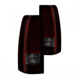 Xtune For Chevy Silverado 1500/2500/3500 99-02 Tail Lights Pair ALT-ON-CS99-LED-RS | 5011763