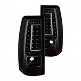 Xtune For Chevy Silverado 1500/2500/3500 03-06 Tail Lights Pair ALT-ON-CS03-G2-LED-BK | 5081261