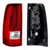 Xtune For Chevy Silverado 1500/2500/3500 99-02 Tail Lights Pair ALT-ON-CS99-G2-LED-RC | 5081247
