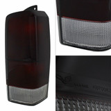 Xtune For Jeep Cherokee 1997-2001 Tail Lights Pair Red Smoked ALT-JH-JC97-OE-RSM | 9029868