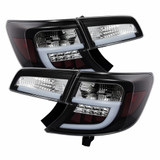 Spyder For Toyota Camry 2012-2014 LED Tail Lights Pair Light Bars Black | 5079411