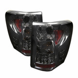 Spyder For Jeep Grand Cherokee 1999-2004 LED Tail Lights Pair Version 2 Smoke | 5005700
