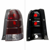 Xtune For Ford Escape 2001-2007 Tail Lights Pair Red Smoked ALT-JH-FESC01-OE-RSM | 9030970