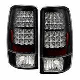 Spyder For Chevy Tahoe 2000-2006 LED Tail Lights Pair Black ALT-YD-CD00-LED-BK | 5001528