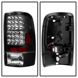 Spyder For Chevy Tahoe 2000-2006 LED Tail Lights Pair Black ALT-YD-CD00-LED-BK | 5001528