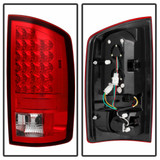 Spyder For Dodge Ram 1500 / 2500 / 3500 2003-2006 LED Tail Light Pair Red Clear | 5002570