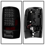 Spyder For Chevy Suburban 1500 2000-2006 LED Tail Lights Pair Black Smoke | 5078001