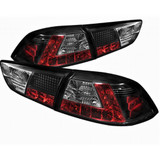 Spyder For Mitsubishi Lancer/Evolution X 2008-2014 LED Tail Lights Pair Black | 5030375