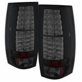Spyder For Chevy Suburban 1500/2500 2007-2014 LED Tail Lights Pair Black Smoke | 5078087