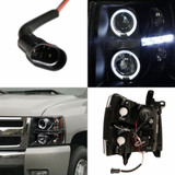 Spyder For Chevy Silverado 1500 2007-2014 Projector Headlight Pair LED Halo LED Black | 5009494