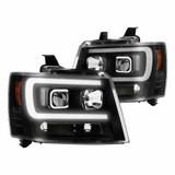 Spyder For Chevy Suburban/1500/2500/Tahoe 2007-2014 V2 Projector Headlight Pair Pair | 5085986