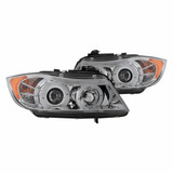 Spyder For BMW E90 3-Series 2006-2008 Pair Projector LED Halo Amber Reflector | 5009012
