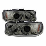 Spyder For GMC Yukon XL 1500/2500 2000-2006 Projector Headlights Pair LED Smoke | 5009371