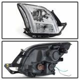 xTune For Ford Fusion 06-09 Headlights Pair DRL Light Bar Chrome PRO-JH-FFU06-LB-C | 9042126
