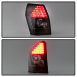 Spyder For Dodge Magnum 2005-2008 Tail Lights Pair LED Black ALT-YD-DMAG05-LED-BK | 5002365