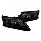 xTune For Ford Fusion 2010-2012 Headlights Pair Black Smoked PRO-JH-FFU10-LB-BSM | 9041761