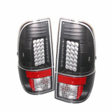 Spyder For Ford F-250/F-350 Super Duty 08-16 Tail Lights Pair LED ALT-YD-FS07-LED-BK | 5003898