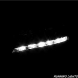 xTune For Honda Accord 13-15 Headlights Pair Halogen Sedan Black HD-JH-HA13-4D-LED-BK | 9040719