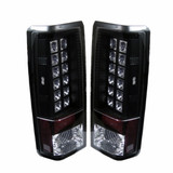 Spyder For GMC Safari 1985-2005 Tail Lights Pair LED Black ALT-YD-CAS85-LED-BK | 5001023