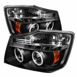 Spyder For Nissan Armada 2005-2007 Projector Headlights Pair CCFL Halo LED Black | 5030207