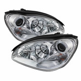 Spyder For Mercedes-Benz S-Class 2003-2006 Projector Headlights Pair Xenon/HID Chrome | 5070036