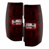 Xtune For Chevy Suburban 2007-2013 OEM Style Tail Lights Pair Red Smoked | 9030222