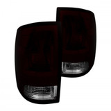 Xtune For Dodge Ram 1500 09-15 Tail Lights Pair Dark Red ALT-JH-DR09-OE-RSM | 9033186