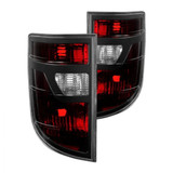 Xtune For Honda Ridgeline Pickup 2006-2008 Tail Lights Pair Red Smoked | 9033193