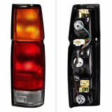 Xtune For Nissan Hardbody Pickup/D21 1986-1997 Tail Lights Pair OEM ALT-JH-NP86-OE-RC | 9034213