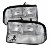 Xtune For Oldsmobile Bravada 98-01 Crystal Headlights Pair Chrome HD-JH-GS1598-AM-C | 9025488