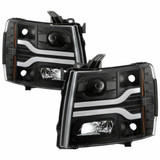 Spyder For Chevy Silverado 1500 2007-2013 Pair LED Black PRO-YD-CS07V3PL-BK | 5087614