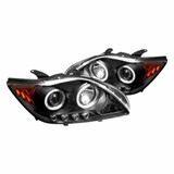 Spyder For Scion TC 2005-2010 Projector Headlights Pair LED Halo LEDs Black | 5011961