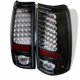 Spyder For GMC Sierra 1500/2500 HD 2001-2006 Tail Lights Pair | LED | Black | 5002044