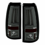 Spyder For Chevy Silverado 1500/2500 HD Classic 2007 Tail Lights Pair | V2 LED Smoke | 5081940