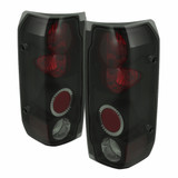 Spyder For Ford Bronco 1988-1996 Euro Style Tail Lights Pair | Black Smoke