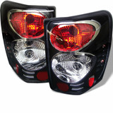 Spyder For Jeep Grand Cherokee 1999-2004 Euro Style Tail Lights Pair | Black | 5005625