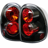 Spyder For Chrysler Town & Country 1996-2000 Euro Style Tail Lights Pair | Black | 5002235