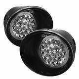 Spyder For Nissan Pathfinder Armada 2004 Fog Light Pair Clear LED w/ Switch | 5015747