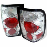 Spyder For Ford Ranger 1998-2000 Euro Style Tail Lights Pair Chrome ALT-YD-FR98-C | 5003812