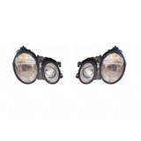 CarLights360: For Mercedes-Benz CLK55 AMG Headlight 2001 2002 Pair Driver and Passenger w/o bulbs and ballast For MB2502112 | MB2503112 (PLX-M1-339-1114LMUSHM-CL360A3)
