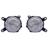 CarLights360: For Ford Escort Fog Light 2003 Pair Driver and Passenger Side For FO2592203 + FO2593203 (PLX-M1-329-2021L-AS-CL360A1)