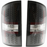 CarLights360: For 2003 2004 2005 DODGE RAM 3500 Tail Light Assembly (Black Housing) - Replacement for CH2811139 (CLX-M1-333-1909PXAS2C-CL360A4)
