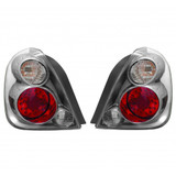 For Nissan Altima 2002-2006 Tail Light LED Titanium RED/White Lens Pair Driver and Passenger Side (CLX-M1-314-1938PXAS8)